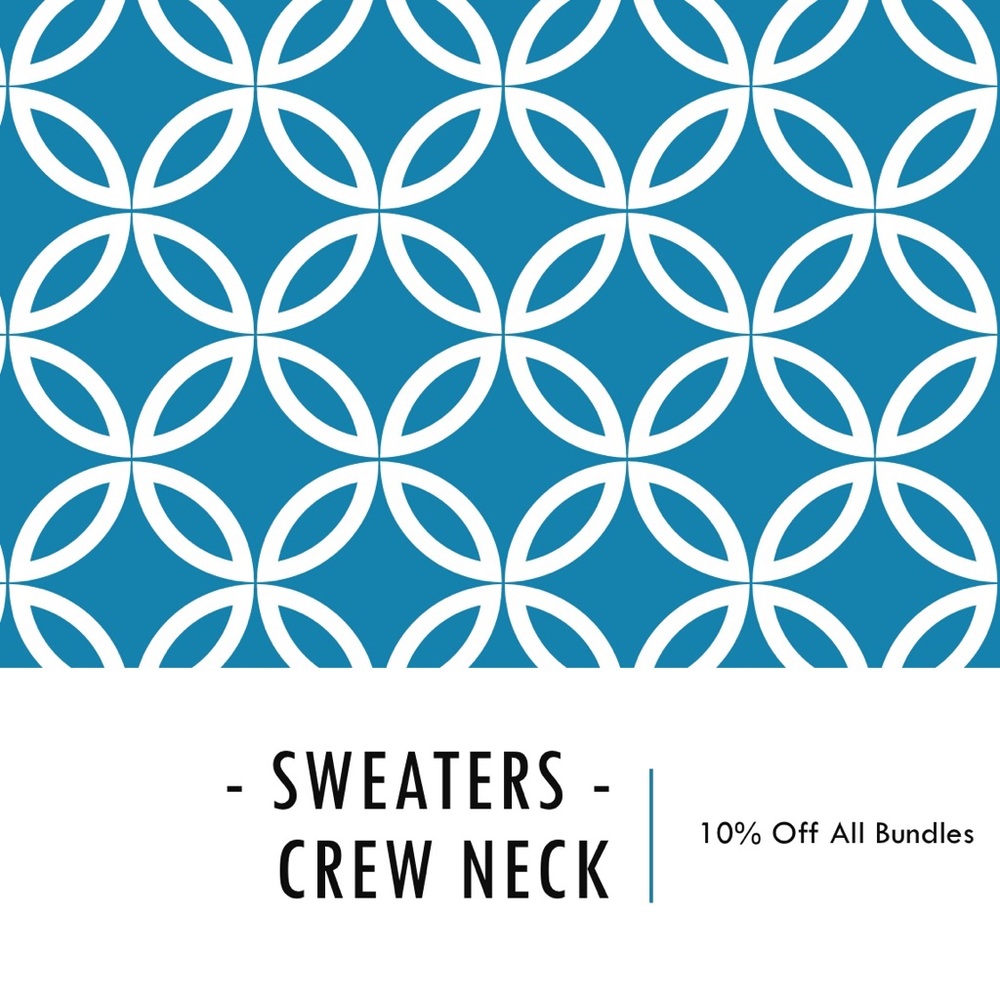 Crew Neck Sweaters From Assorted Designers